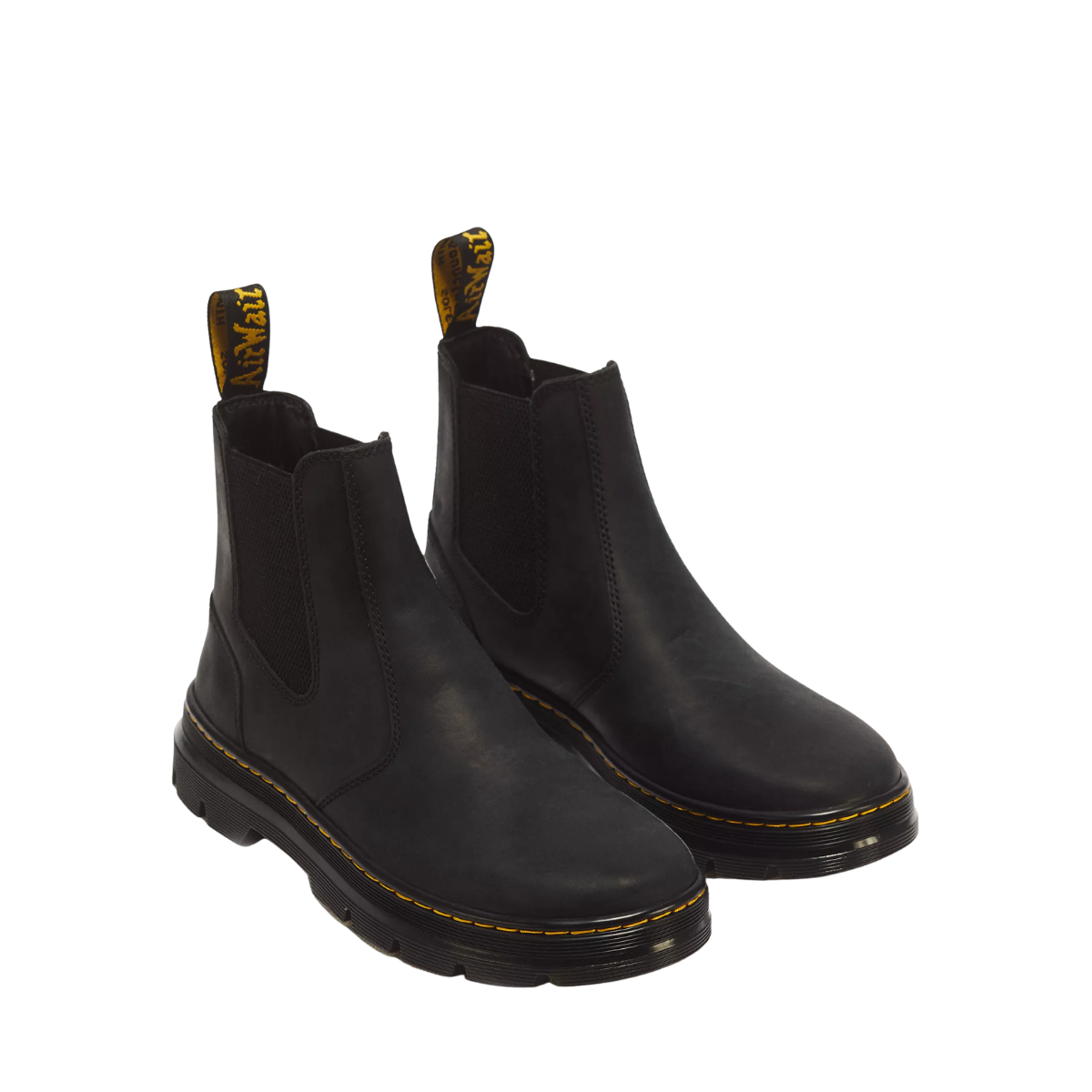 Dr Marten Embury Leather Casual Chelsea Boots Black