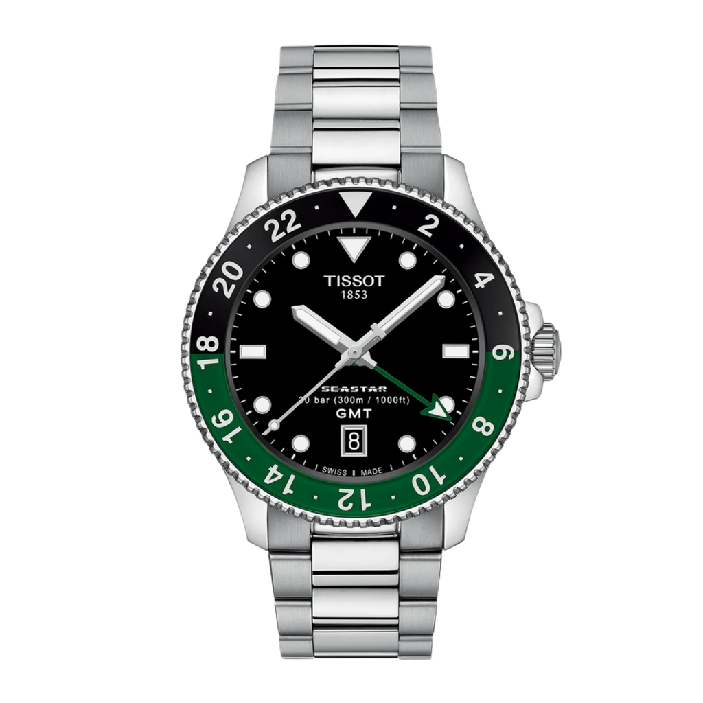 Tissot Seastar 1000 Gmt 40Mm T1208521105100