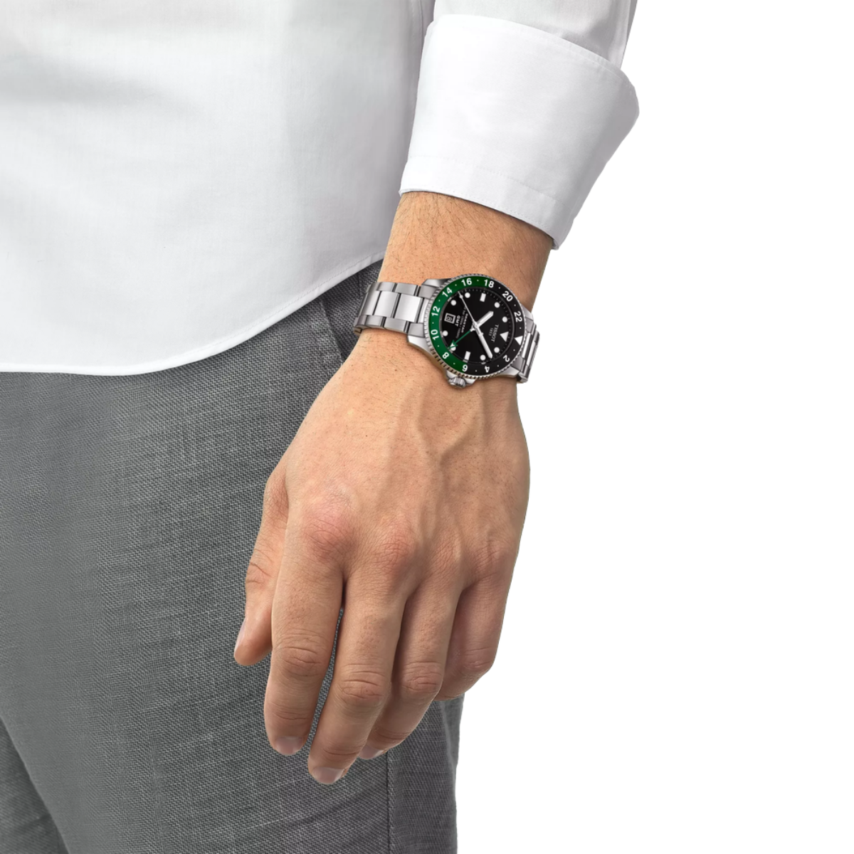 Tissot Seastar 1000 Gmt 40Mm T1208521105100