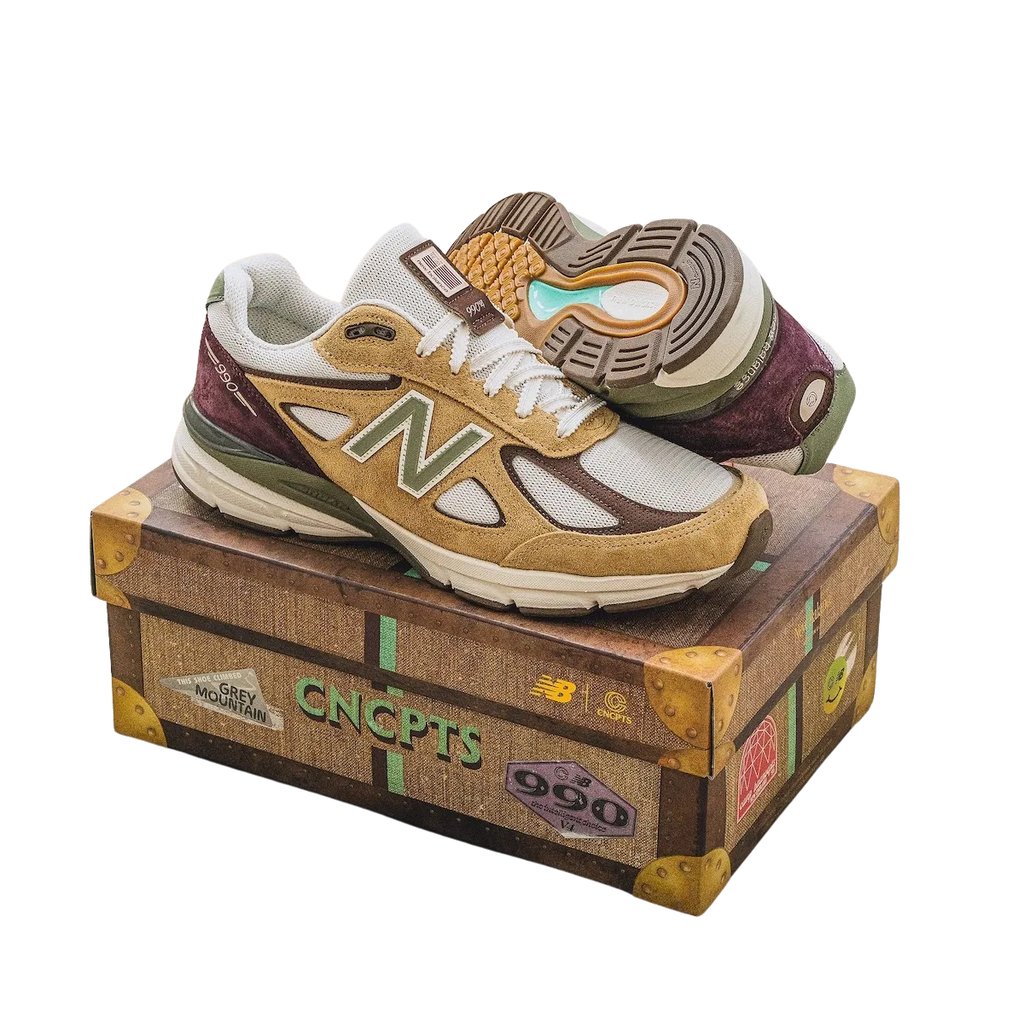 New Balance 990v4 MiUSA Concepts Patina