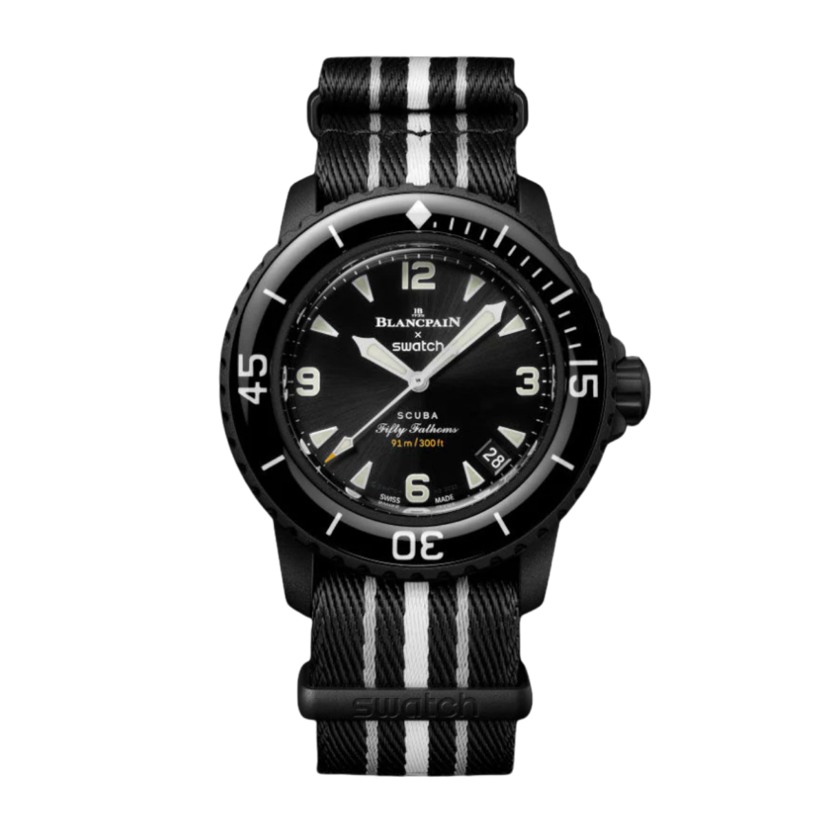 Swatch x Blancpain Scuba Fifty Fathoms Ocean of Storms