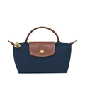 Longchamp Le Pliage Original Pouch with handle Navy