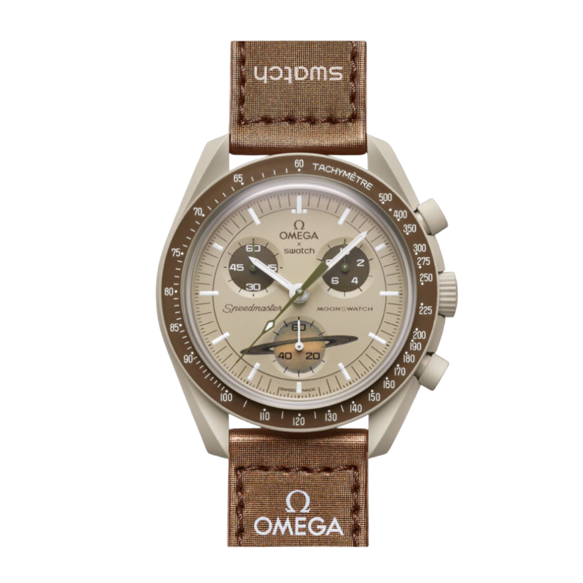 Swatch x Omega Bioceramic Moonswatch Mission to Saturn