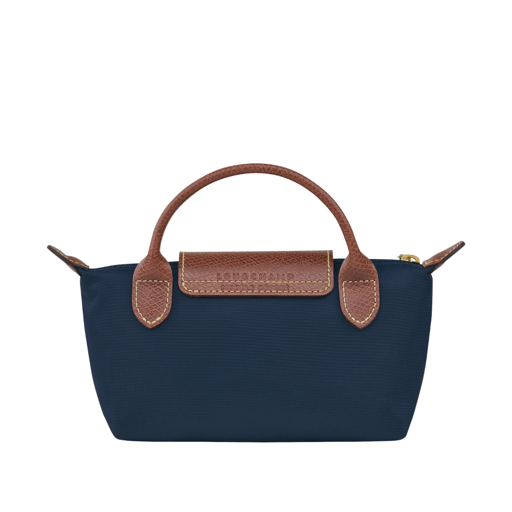 Longchamp Le Pliage Original Pouch with handle Navy