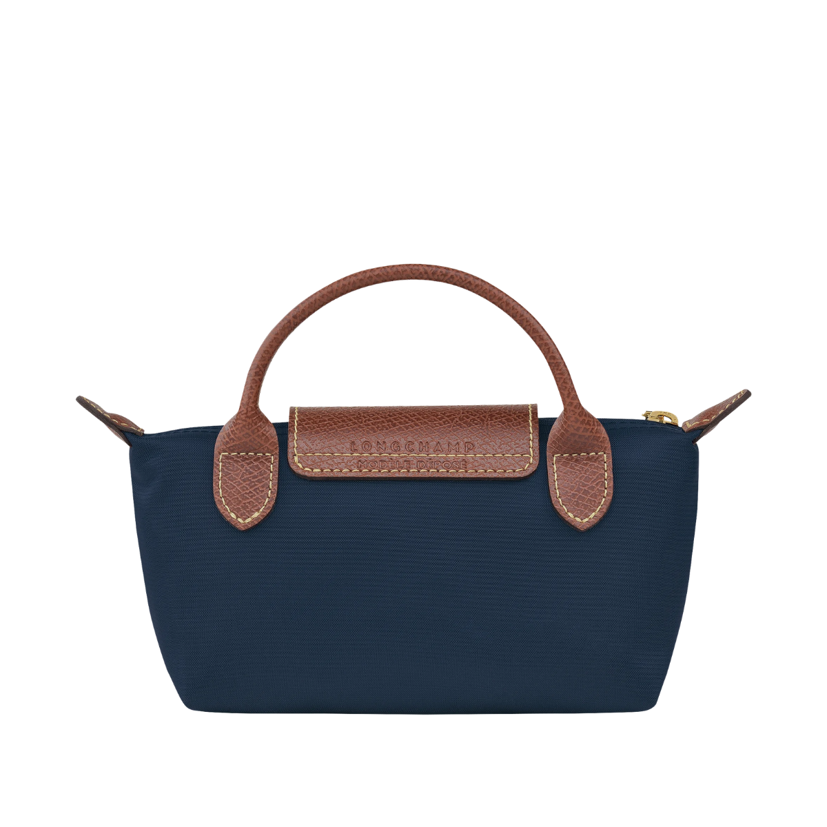 Longchamp Le Pliage Original Pouch with handle Navy