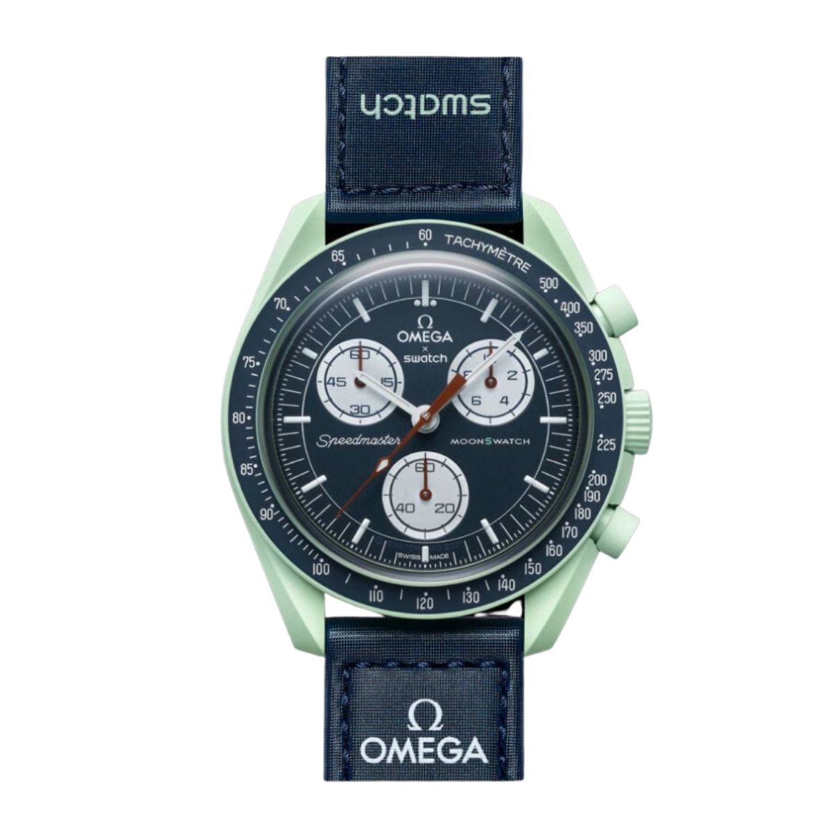 Swatch x Omega Bioceramic Moonswatch Mission to Earth