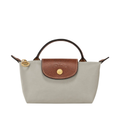 Longchamp Le Pliage Original Pouch with handle Pebble