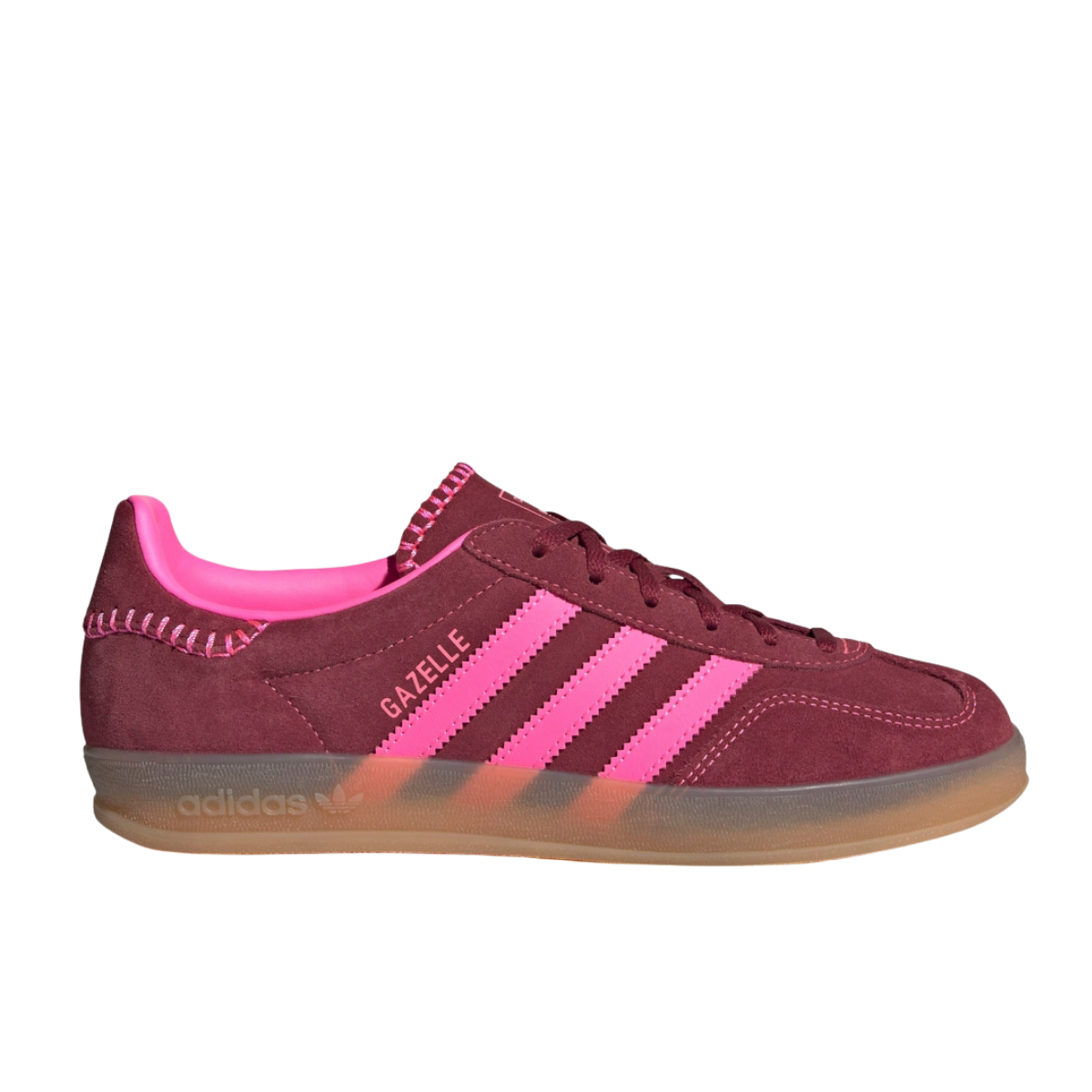 Adidas Gazelle Indoor Lucid Pink Noble Maroon (W)