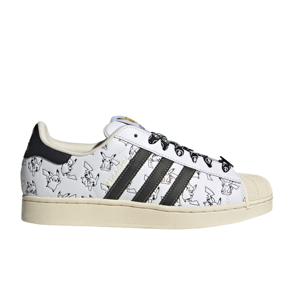 Adidas Superstar Pokémon Pikachu White