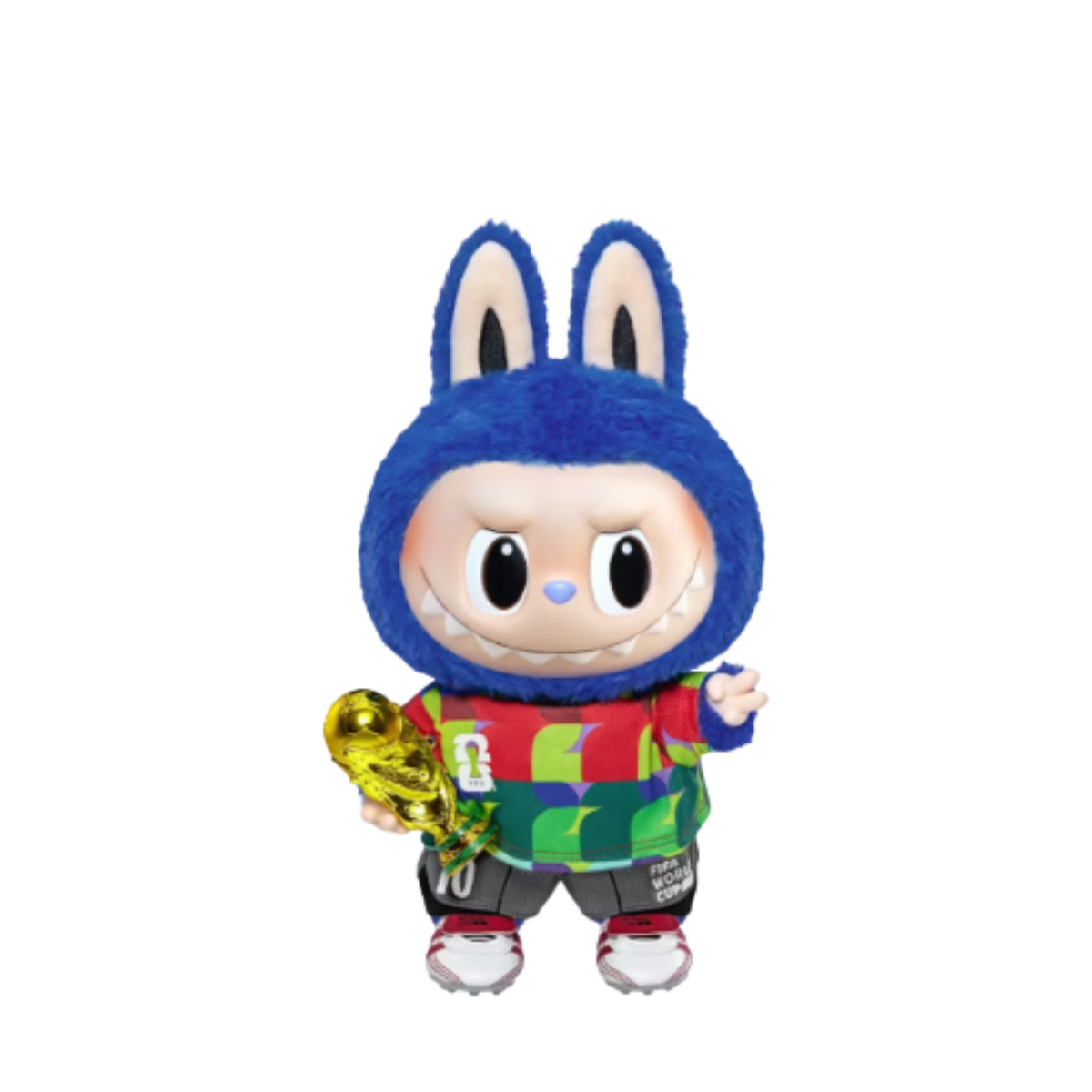 Pop Mart THE MONSTERS x FIFA SERIES Labubu Catch the Win Vinyl Plush Doll