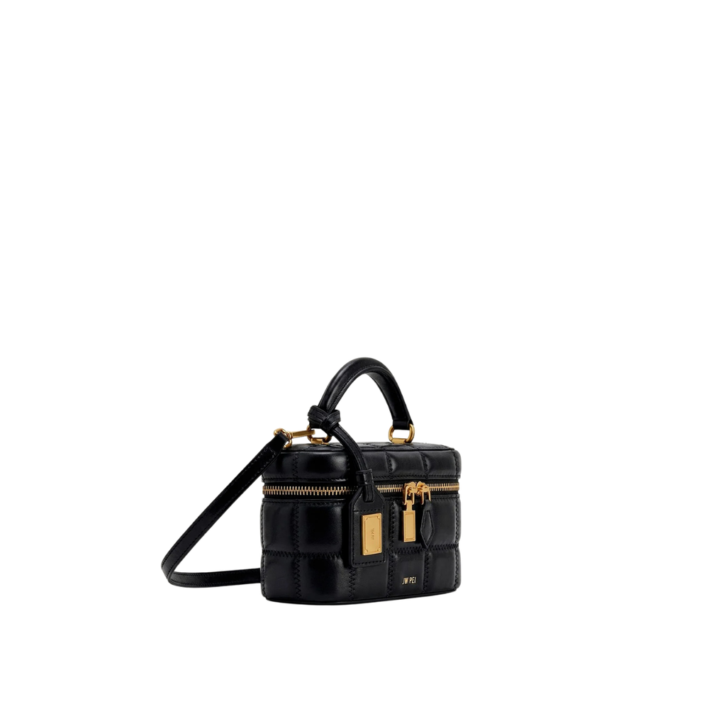 Jw Pei Cleo Box Shape Top Handle Bag Black