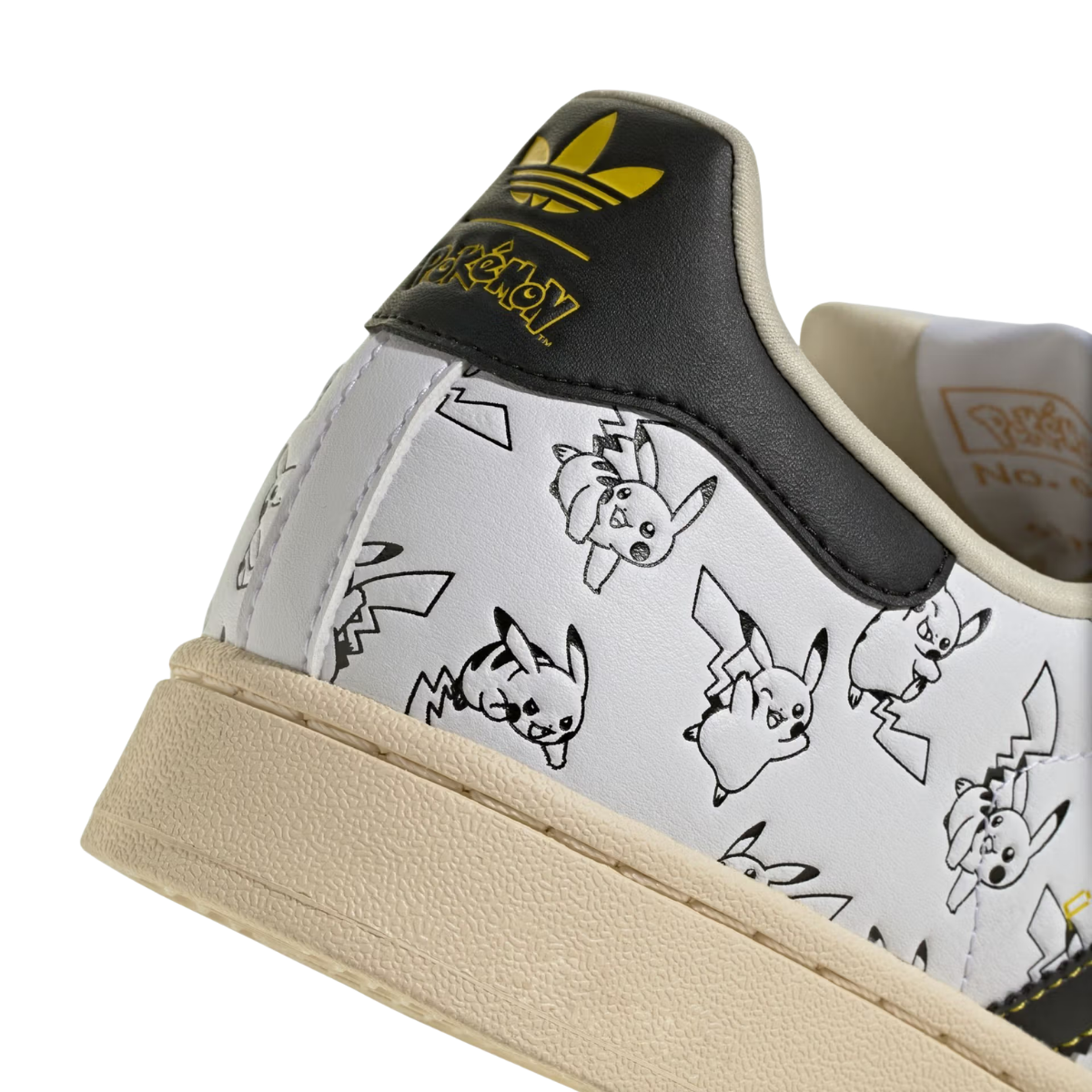 Adidas Superstar Pokémon Pikachu White