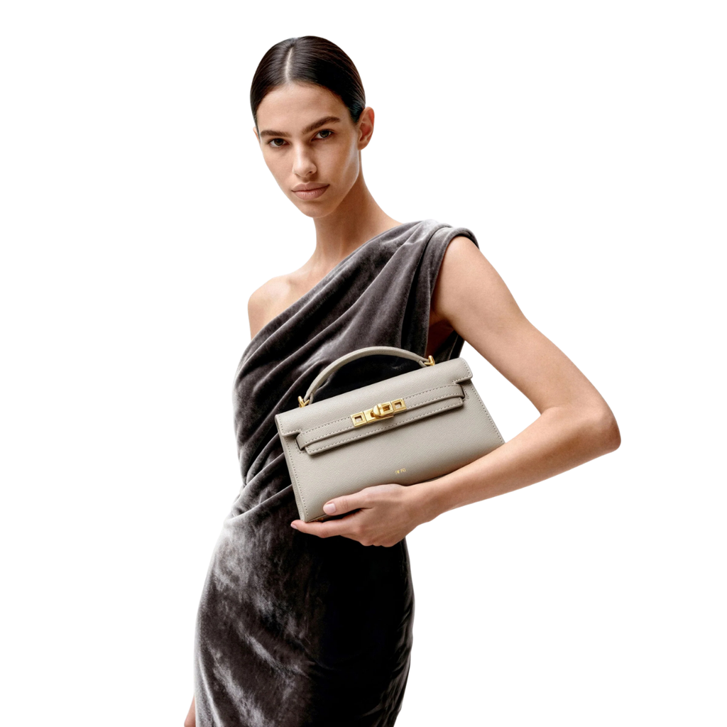 Jw Pei Noor Top Handle Bag Elephant Gray