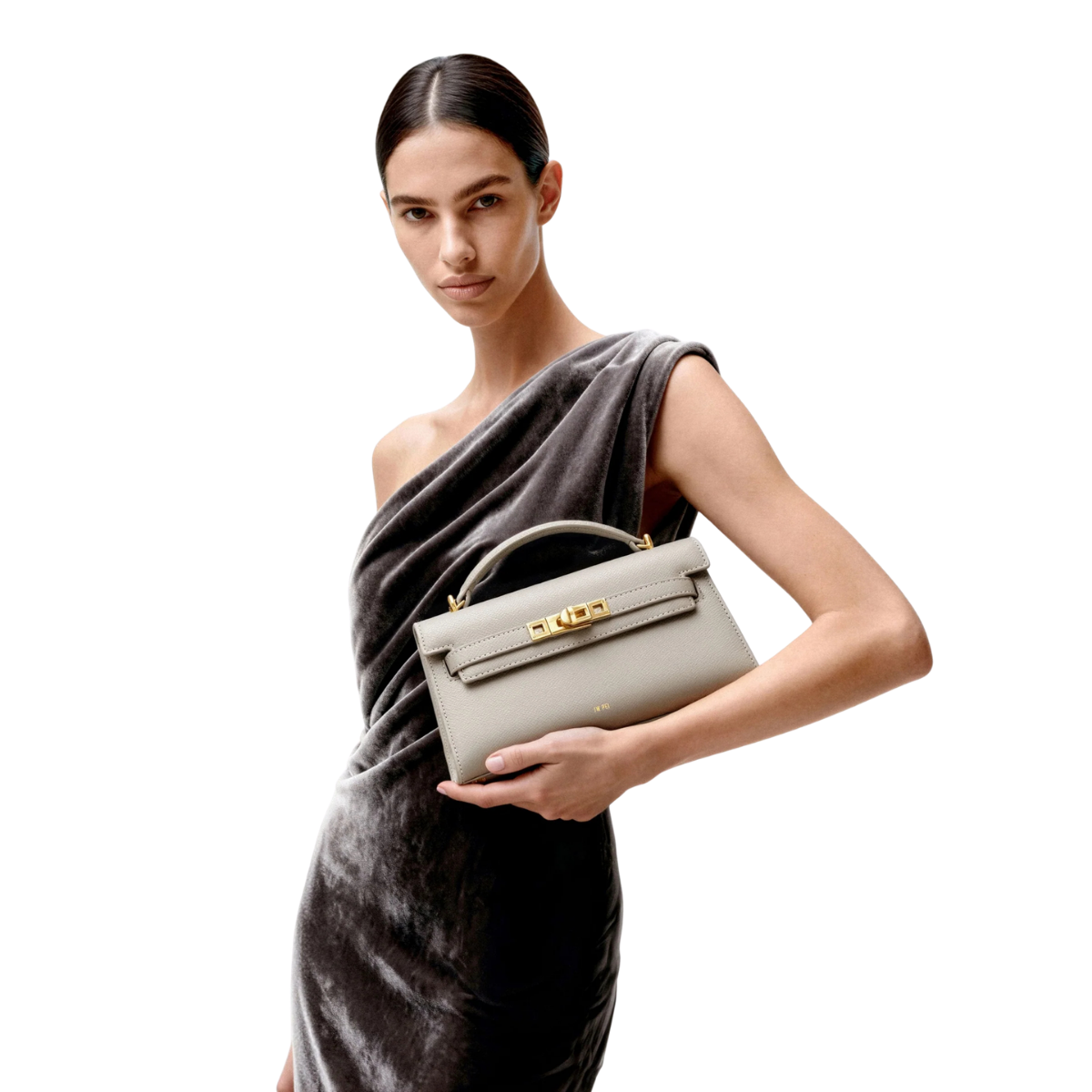 Jw Pei Noor Top Handle Bag Elephant Gray