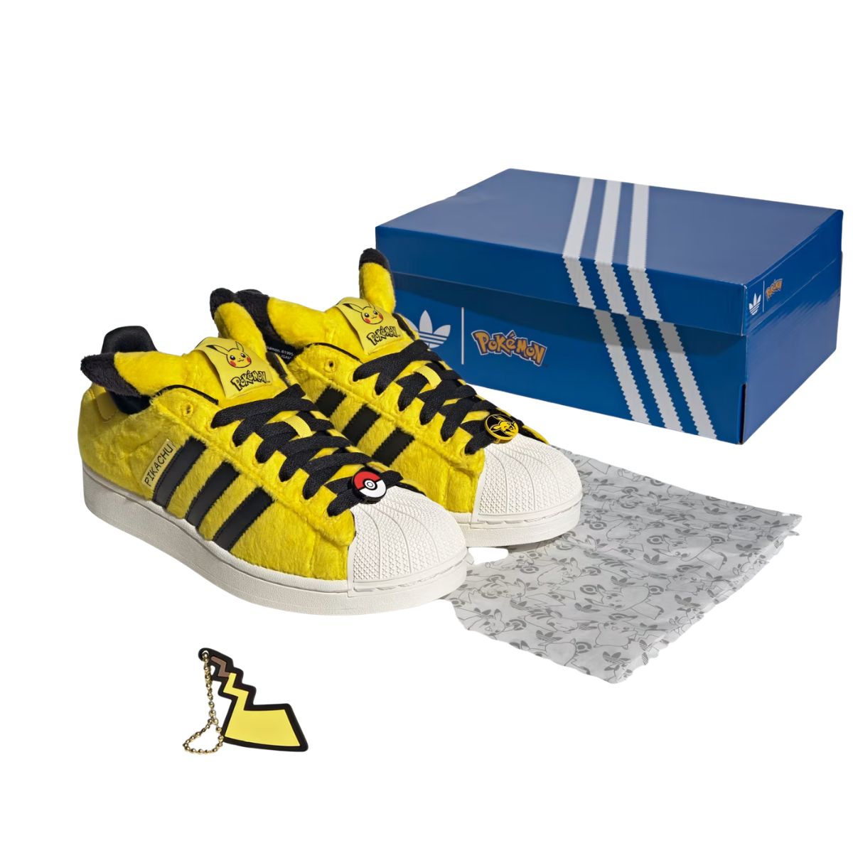 Adidas Superstar Pokémon Pikachu Yellow