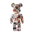 Bearbrick Andy Warhol x JEAN-MICHEL BASQUIAT #4 400%