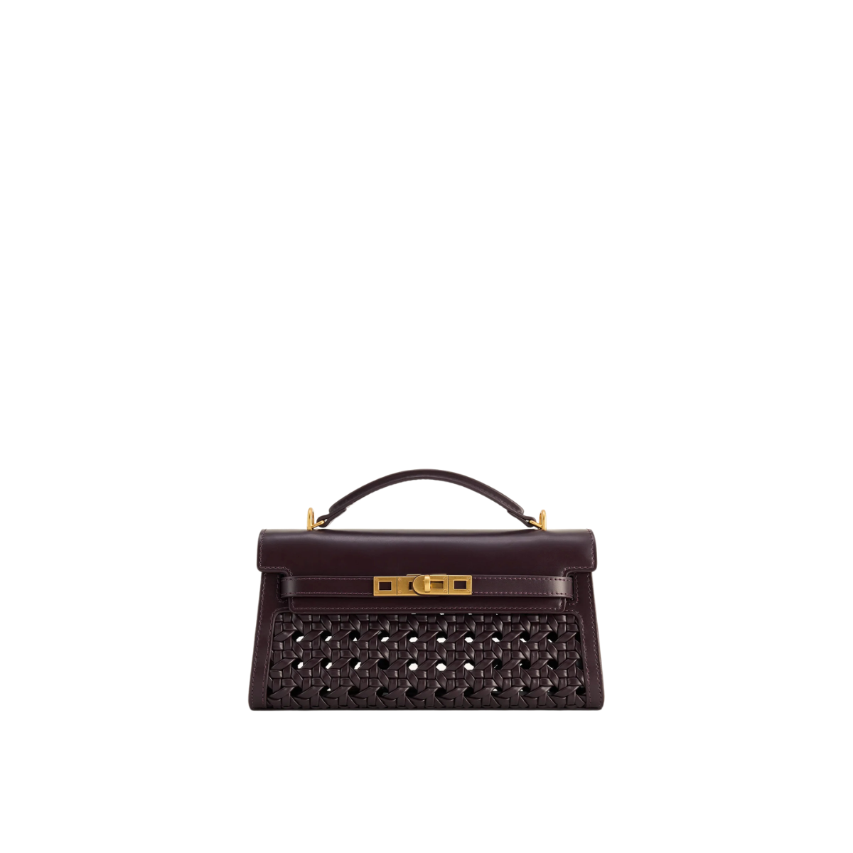 Jw Pei Noor Top Handle Bag Dark Red