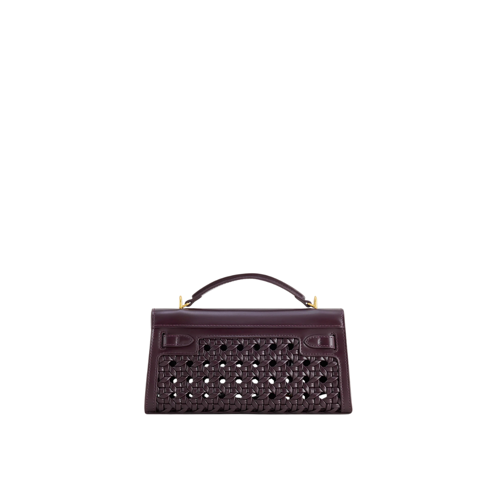 Jw Pei Noor Top Handle Bag Dark Red