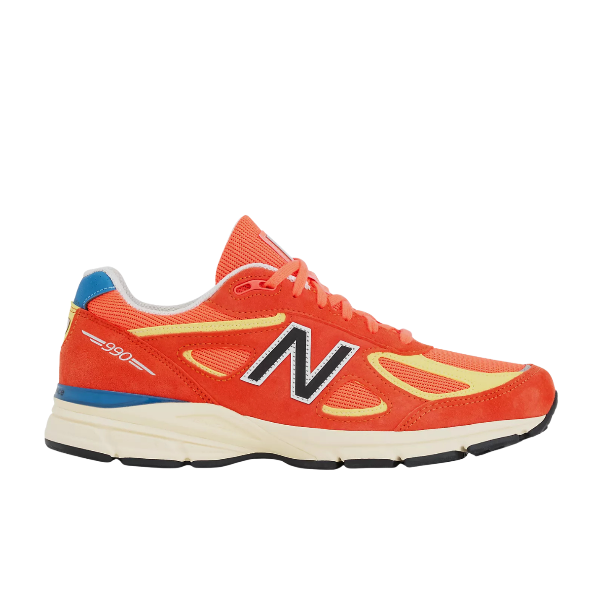 New Balance 990v4 MiUSA Urgent Red Maize