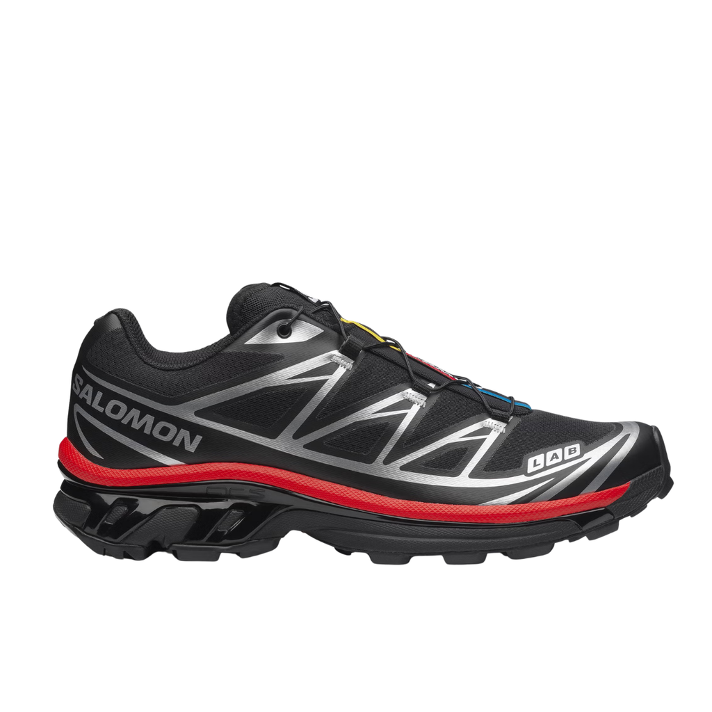 Salomon XT-6 Black Fiery Red Silver