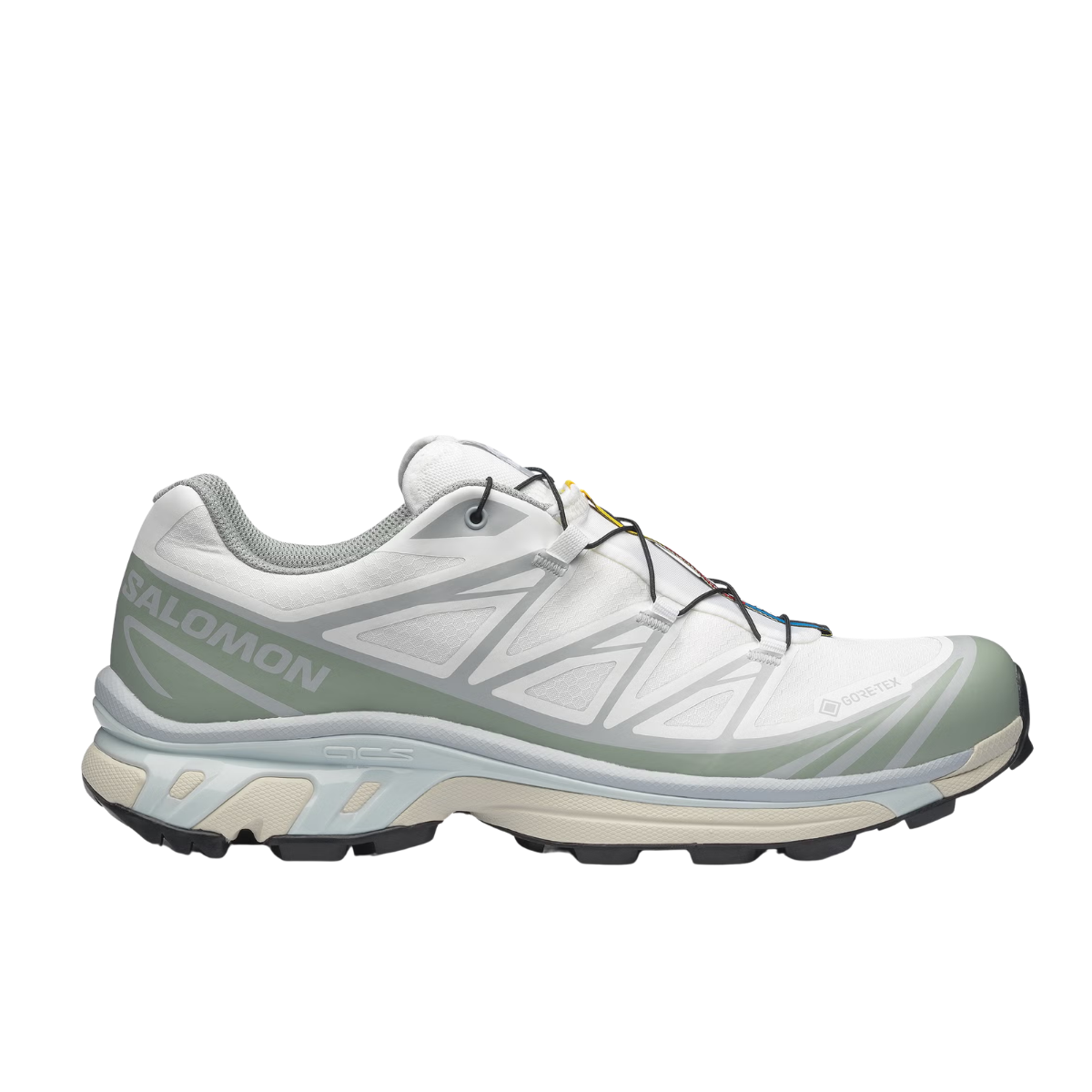 Salomon XT-6 Gore-Tex White Green Milieu