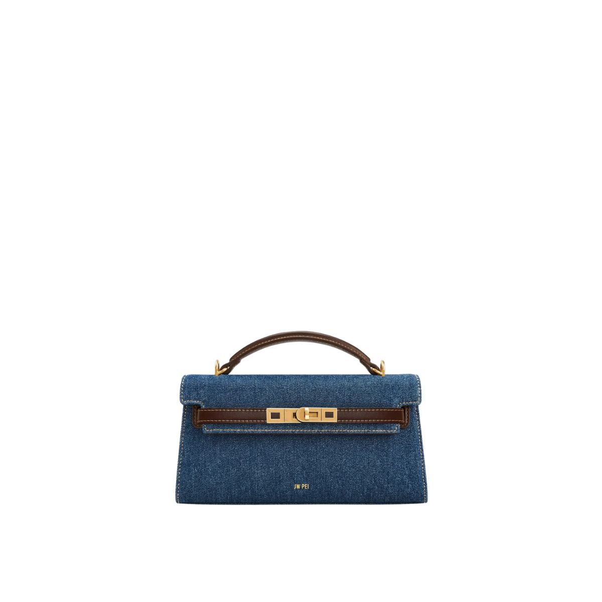 Jw Pei Noor Top Handle Bag Blue Denim