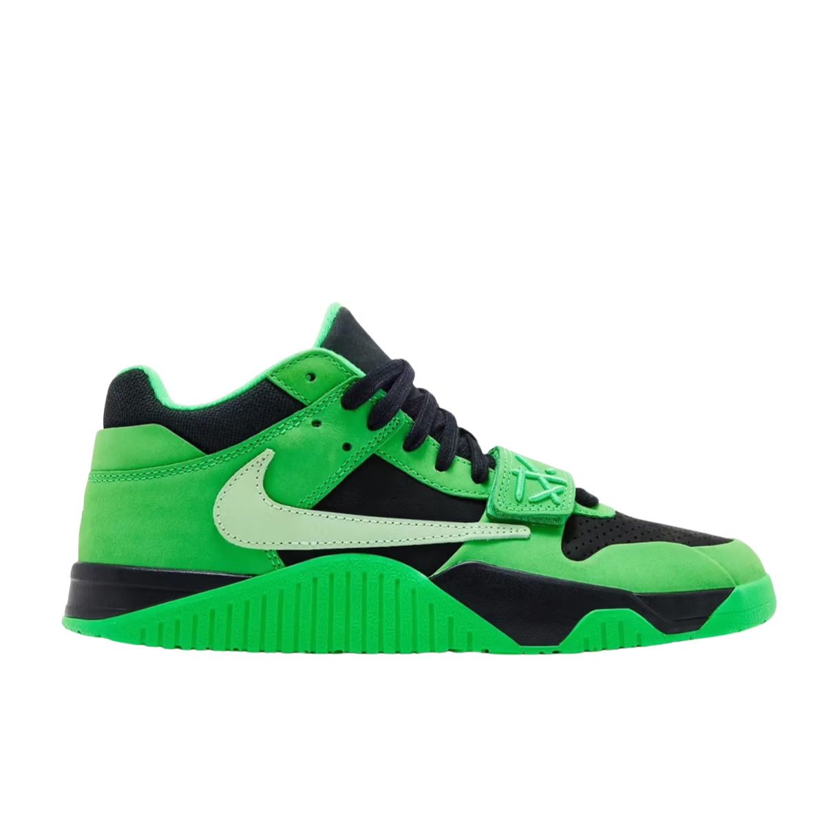 Jordan CJ1 T-Rexx Travis Scott Green Spark