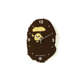 BAPE Ape Head Wall Clock Brown