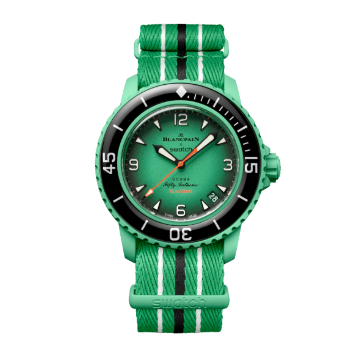 Swatch x Blancpain Bioceramic Scuba Fifty Fathoms Indian Ocean