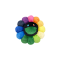 Takashi Murakami Flower Plush 30CM Rainbow Black