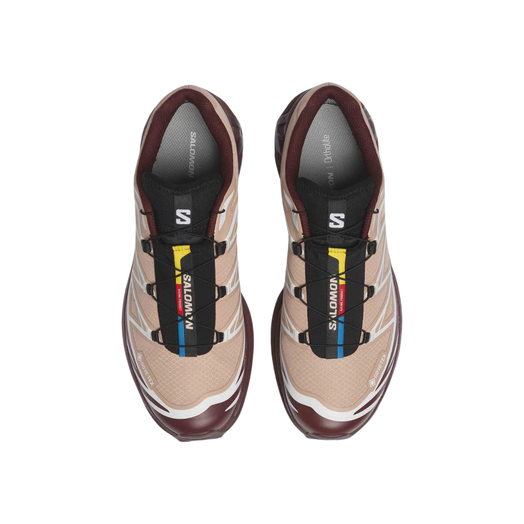 Salomon XT-6 Gore-Tex Mahogany Rose Tawny Port