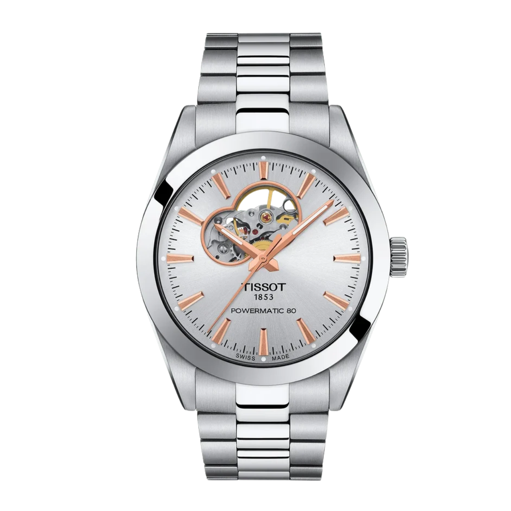 Tissot Gentleman Open Heart 40Mm T1274071103101