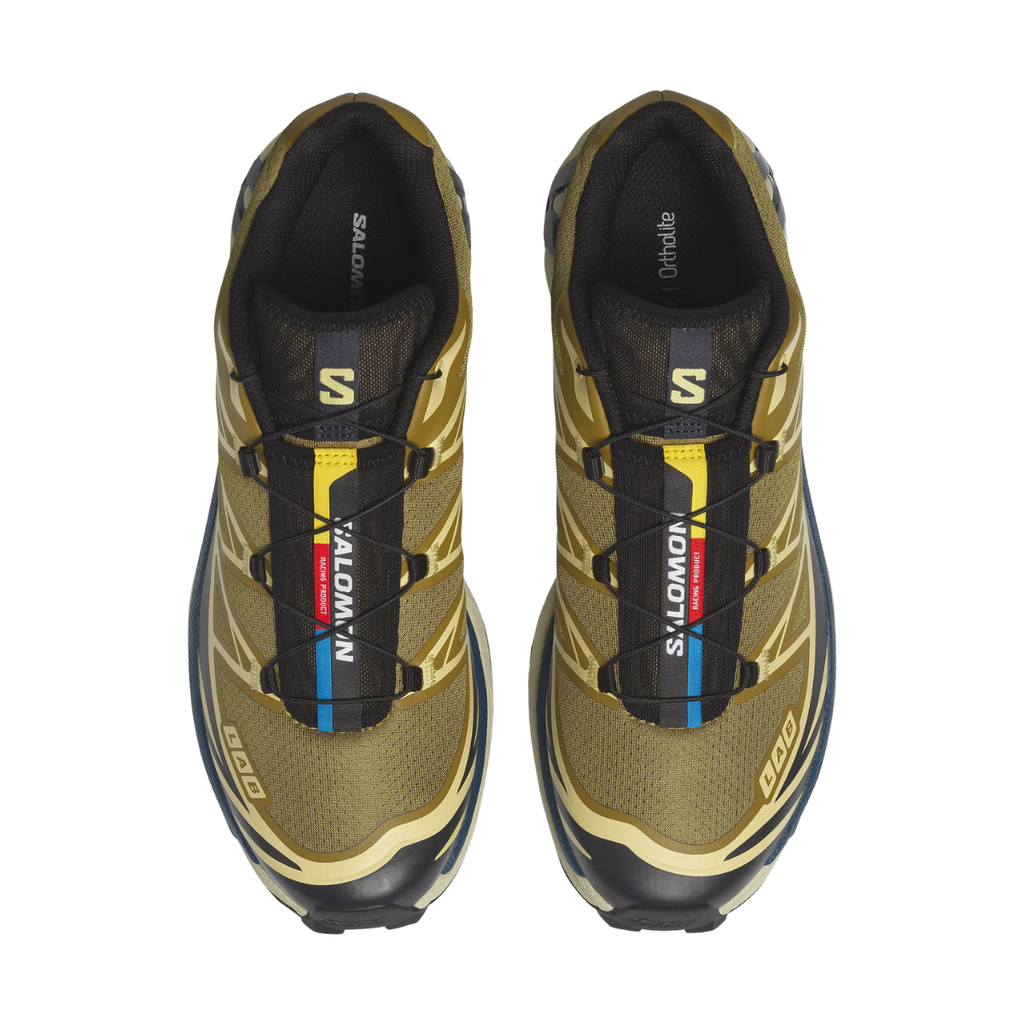 Salomon XT-6 Brilliant Olive Dark Navy