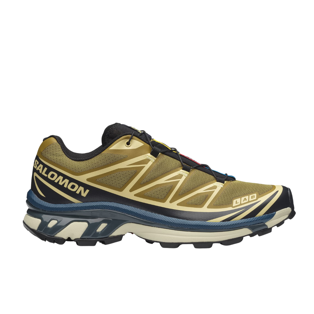 Salomon XT-6 Brilliant Olive Dark Navy