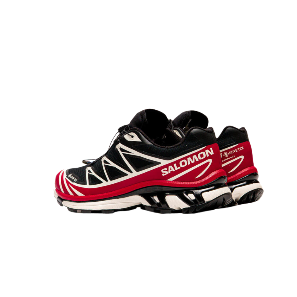 Salomon XT-6 Gore-Tex Black Flame Scarlet