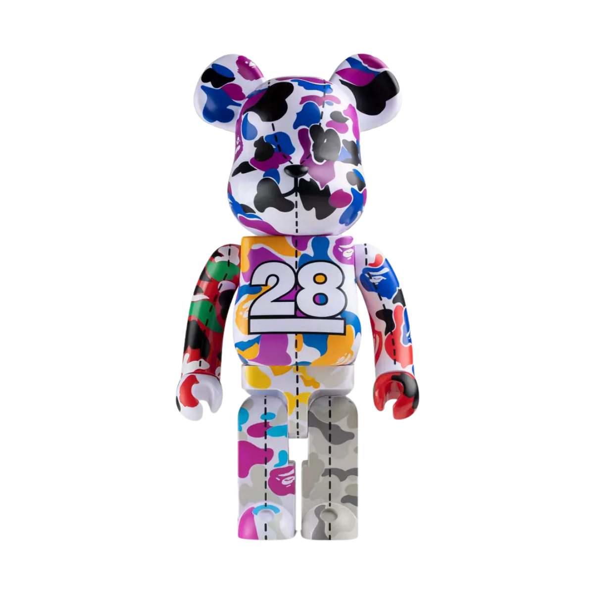 Bearbrick x BAPE 28th Anniversary Camo #2 400%