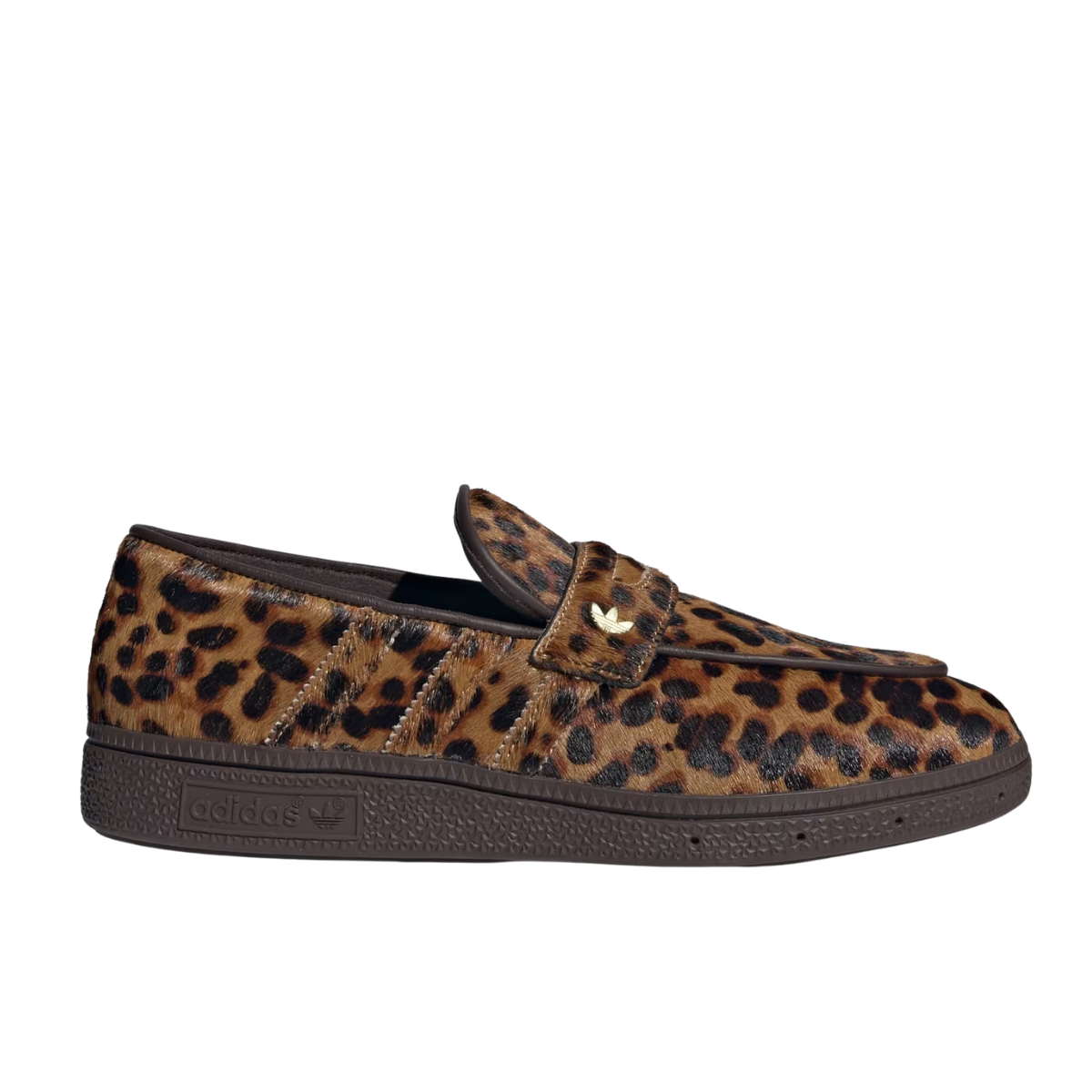 Adidas Handball Spezial Loafer Leopard Print Dark Brown (W)
