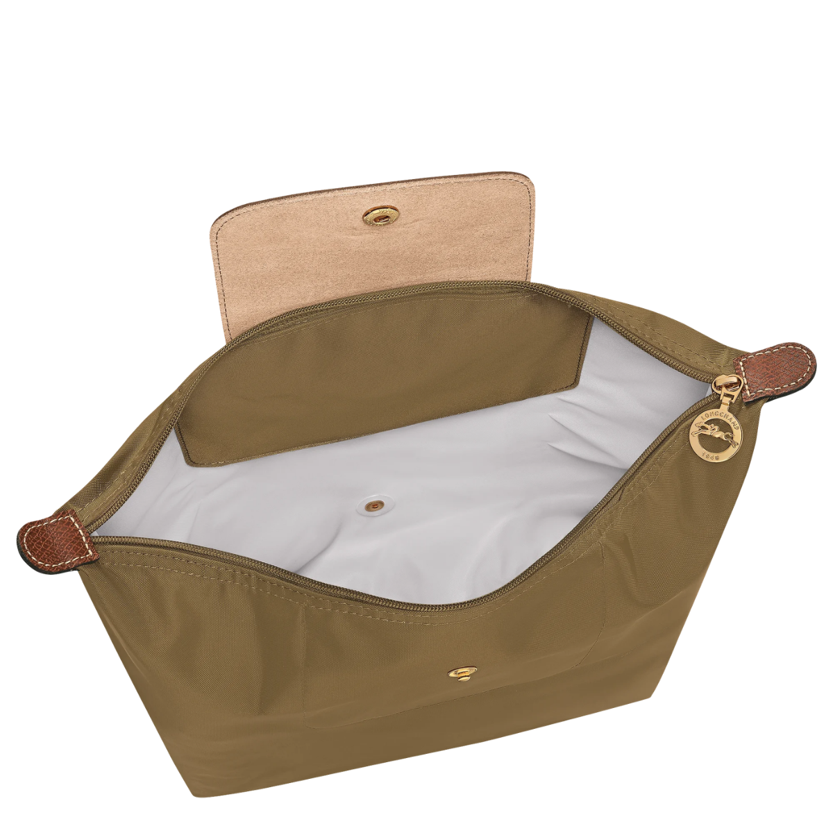 Longchamp Le Pliage Original M Backpack Olive