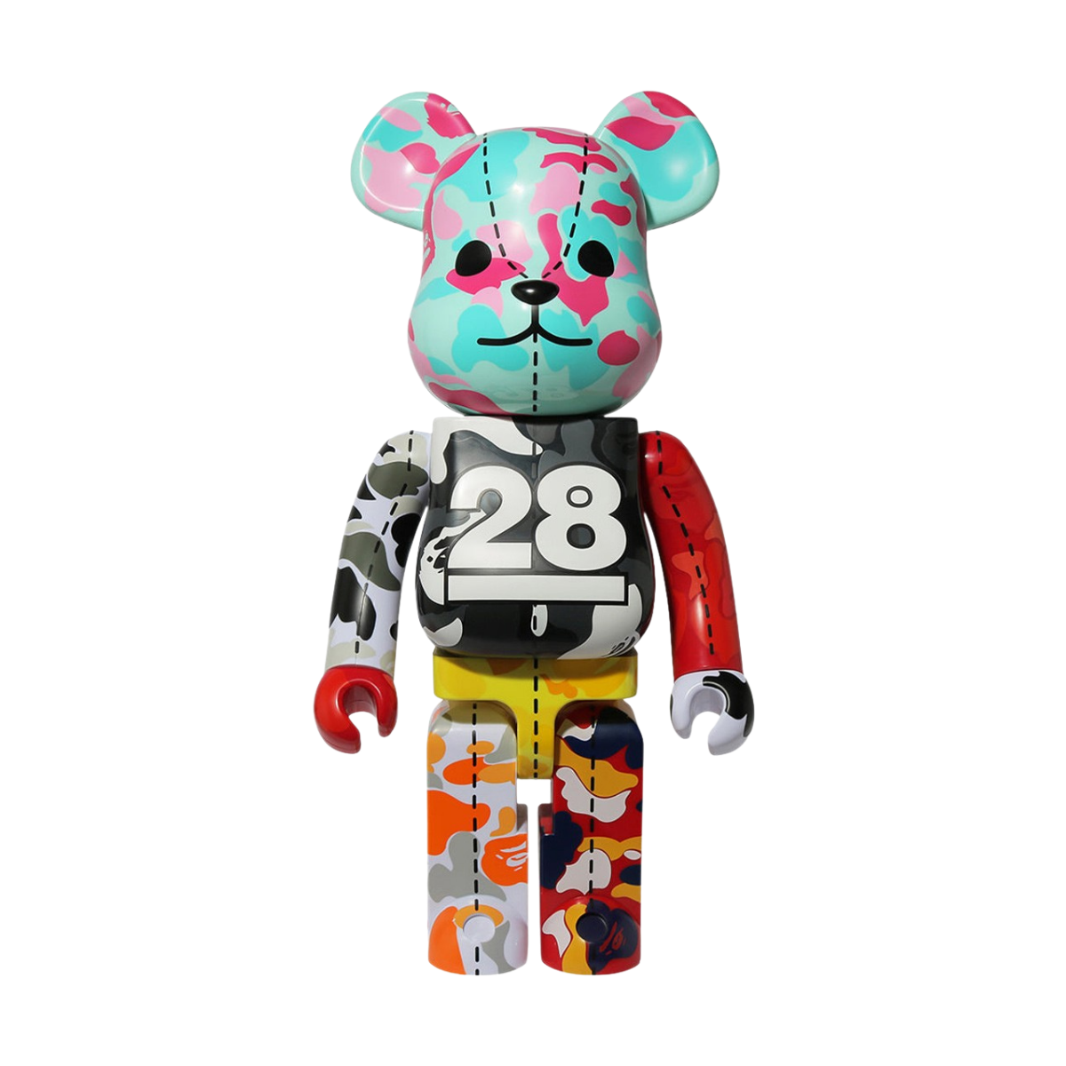 Bearbrick x BAPE 28th Anniversary Camo #3 400%