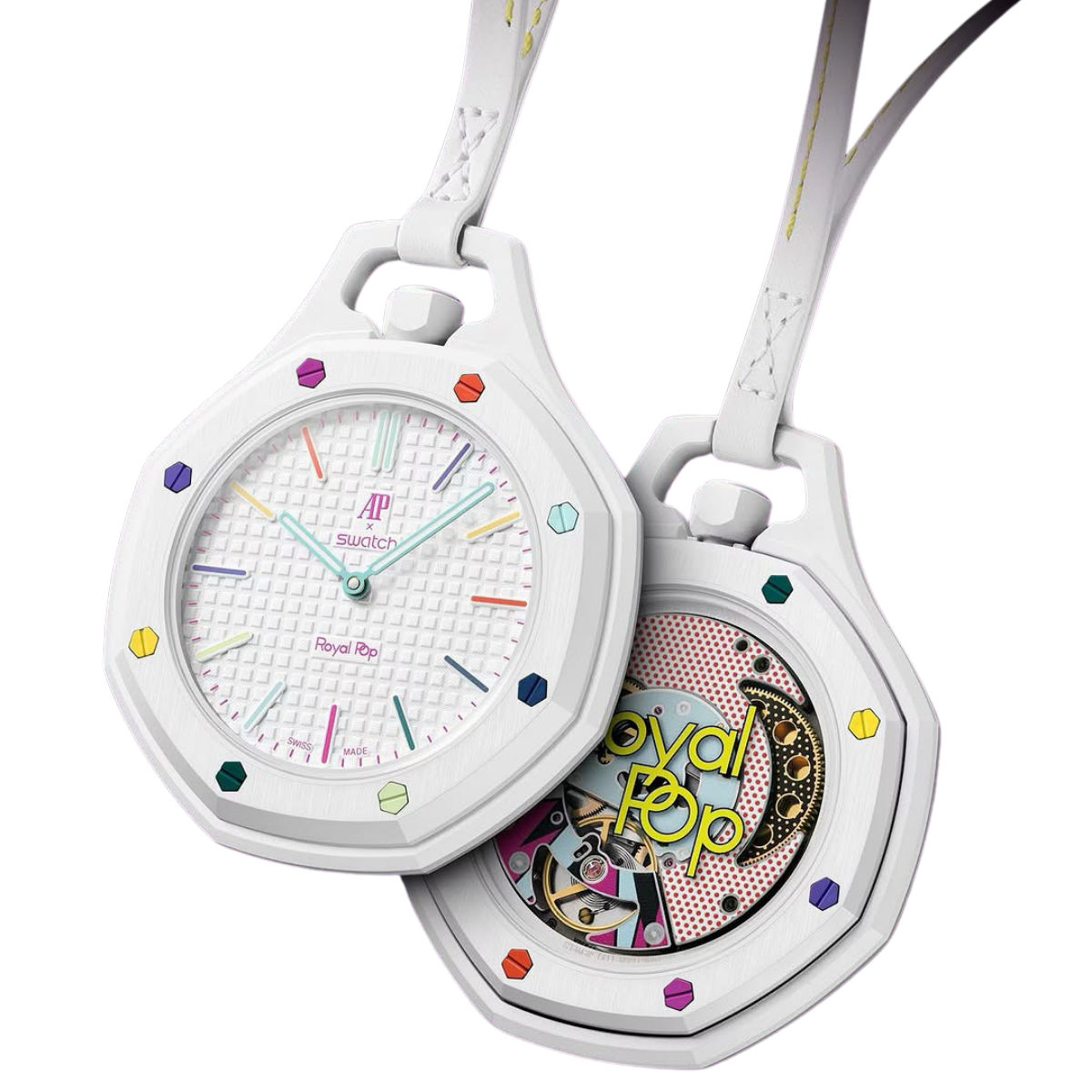 Swatch x Audemars Piguet AP - Royal Pop “Huit Blanc”