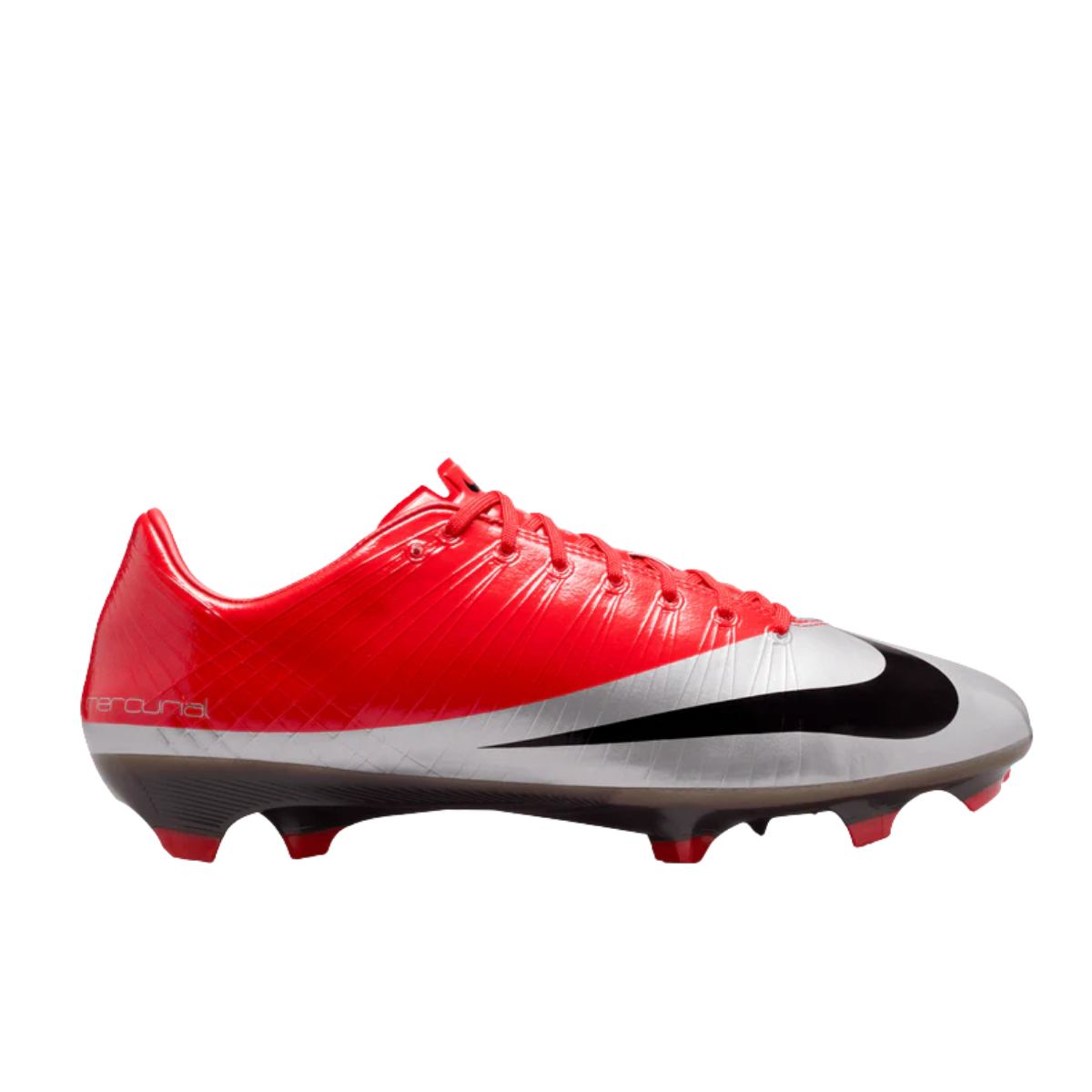 Nike Zoom Mercurial Vapor Superfly 1 RGN FG SE CR7 Max Orange Metallic Silver