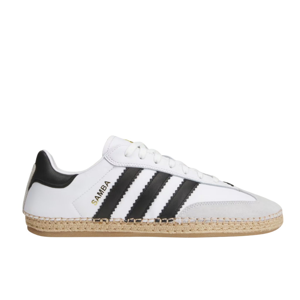 Adidas Samba Espadrille CLOT By Edison Chen White Black