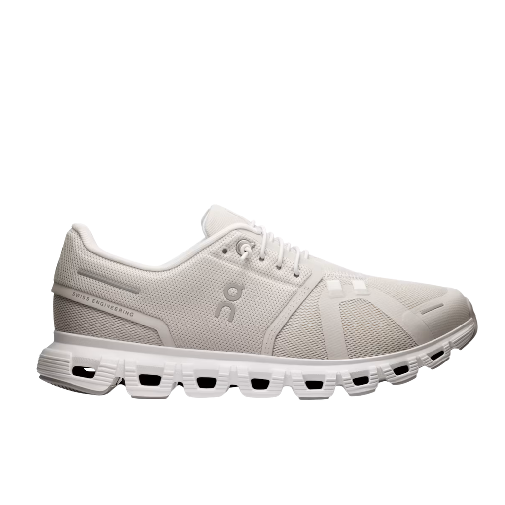 On Running Cloud 6 Pearl White (W)