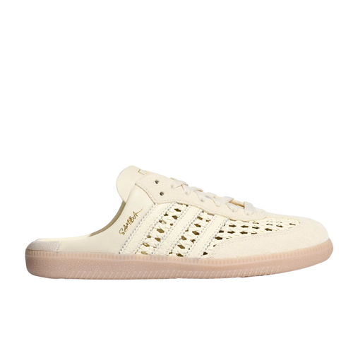Adidas Samba Mule Woven Basketweave Cream White, women's