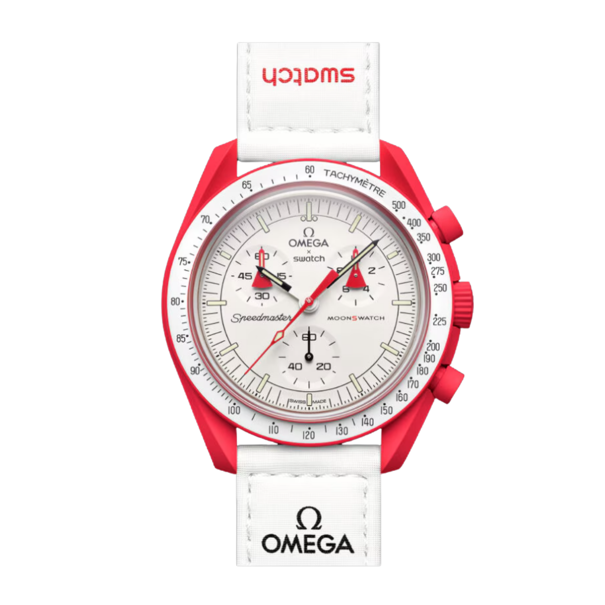 Swatch x Omega Bioceramic Moonswatch Mission to Mars