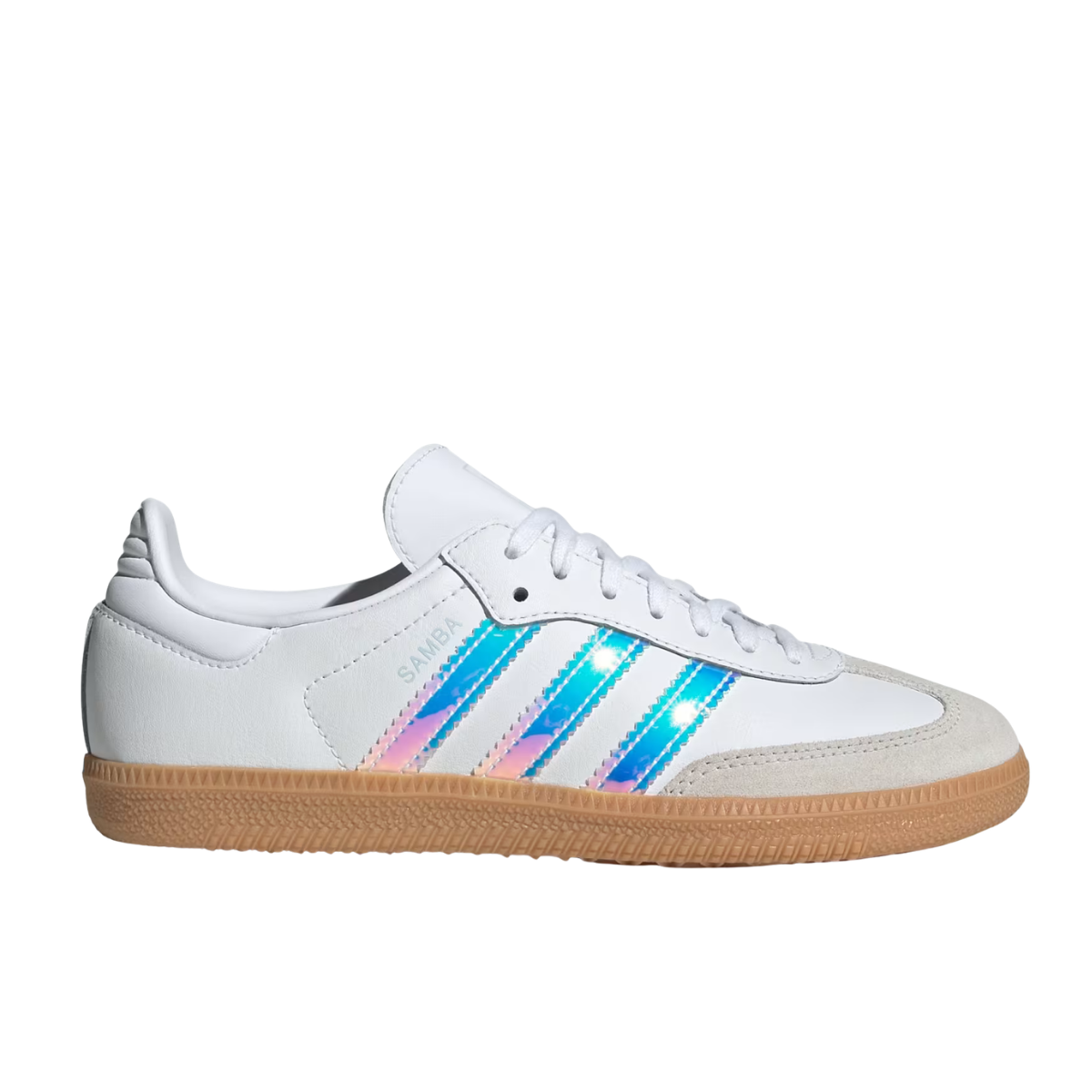 Adidas Samba OG White Iridescent Stripes (GS)