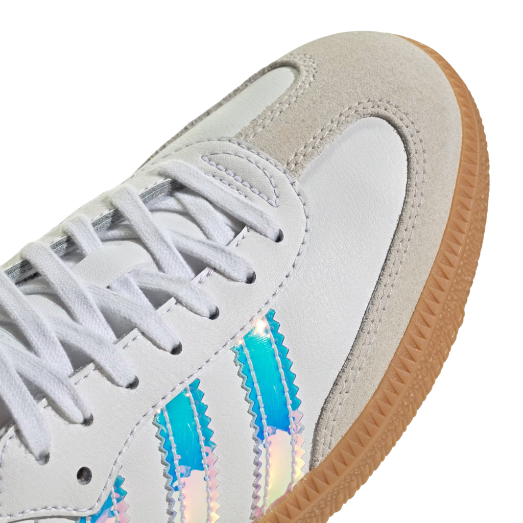 Adidas Samba OG White Iridescent Stripes (GS)