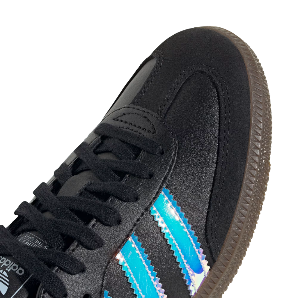 Adidas Samba OG Black Iridescent Stripes (GS)