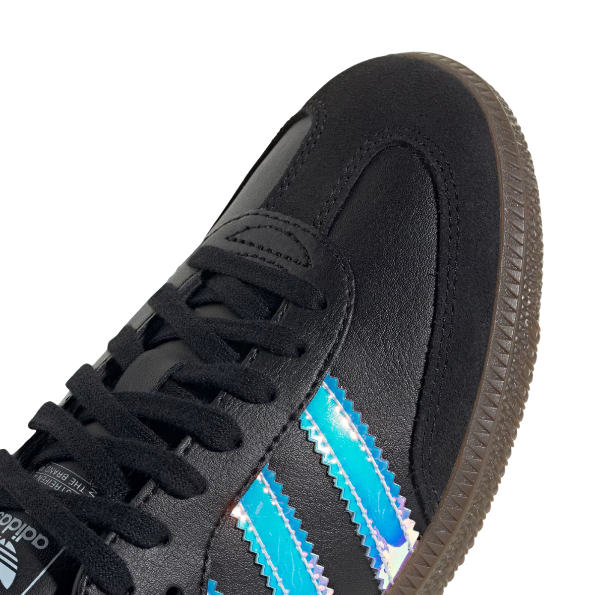 Adidas Samba OG Black Iridescent Stripes (GS)