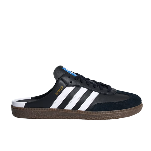 Adidas Samba Mule Black White Gum, women's